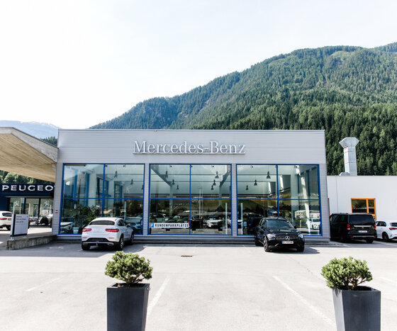 Betriebsgebäude von Pappas in Imst in Tirol.