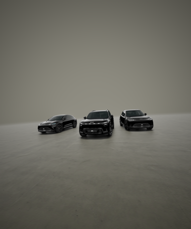 smart Modelle #1, #2 und #3 als Pro+ in der Black Edition